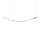 Flare LED Pendant Light  option Brushed Silver