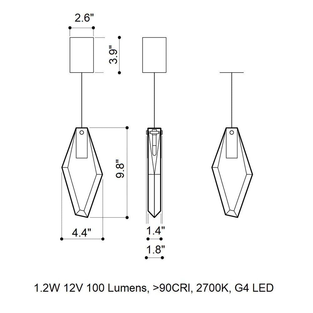 Fragments LED Pendant Light