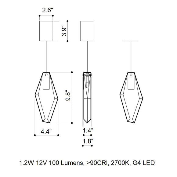 Fragments LED Pendant Light