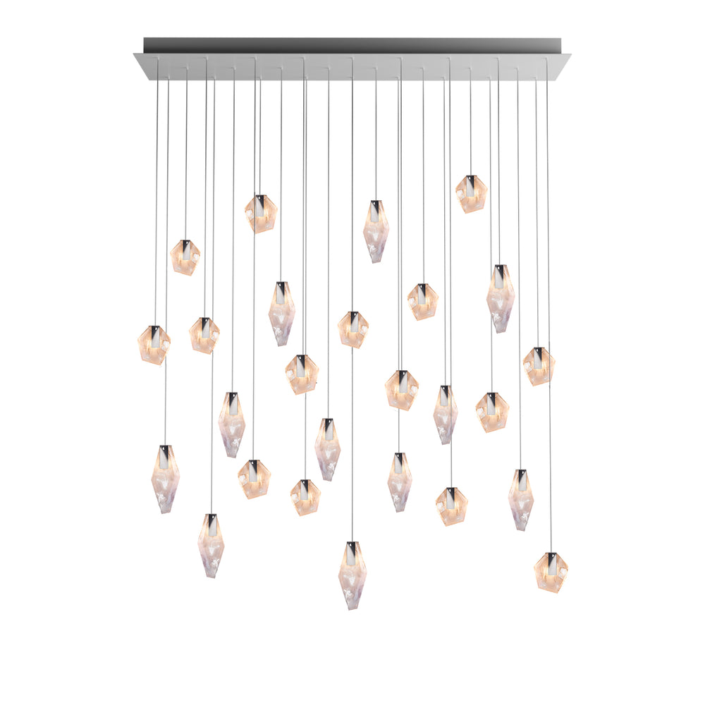 Fragments Rectangle LED Chandelier