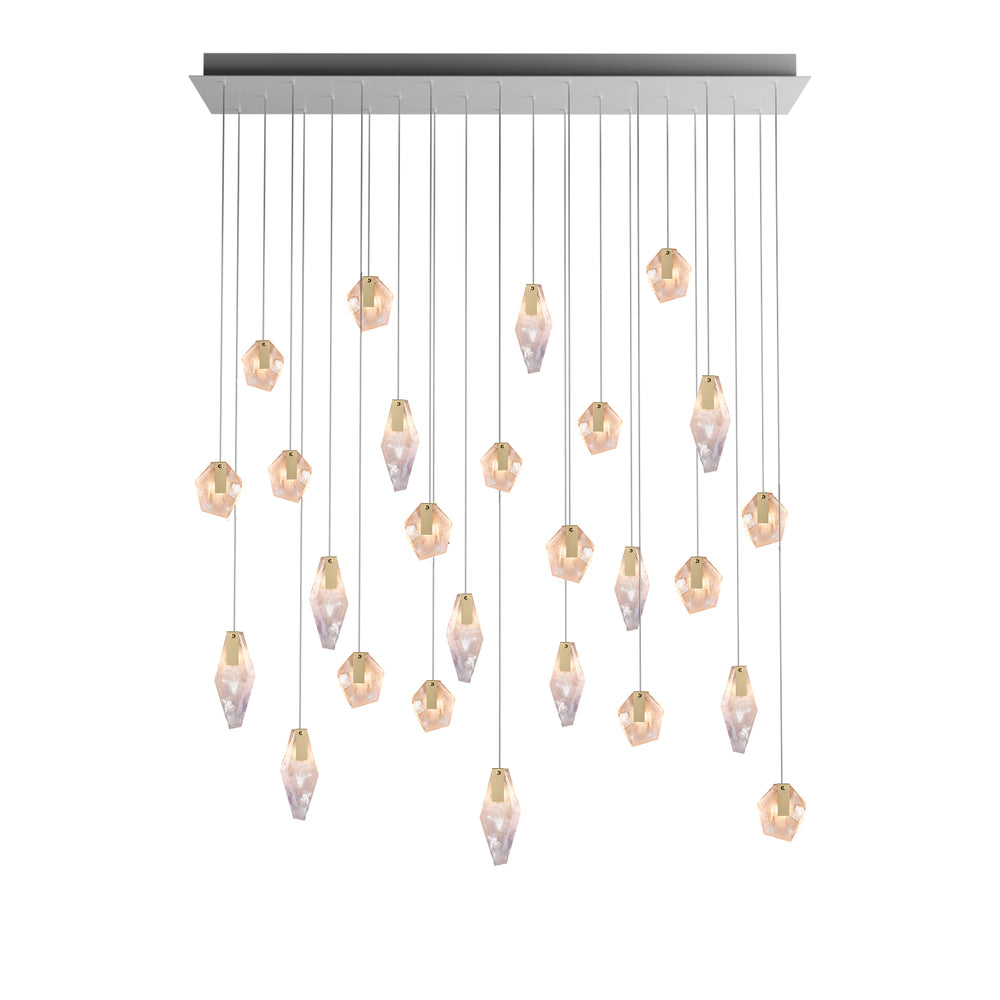 Fragments Rectangle LED Chandelier