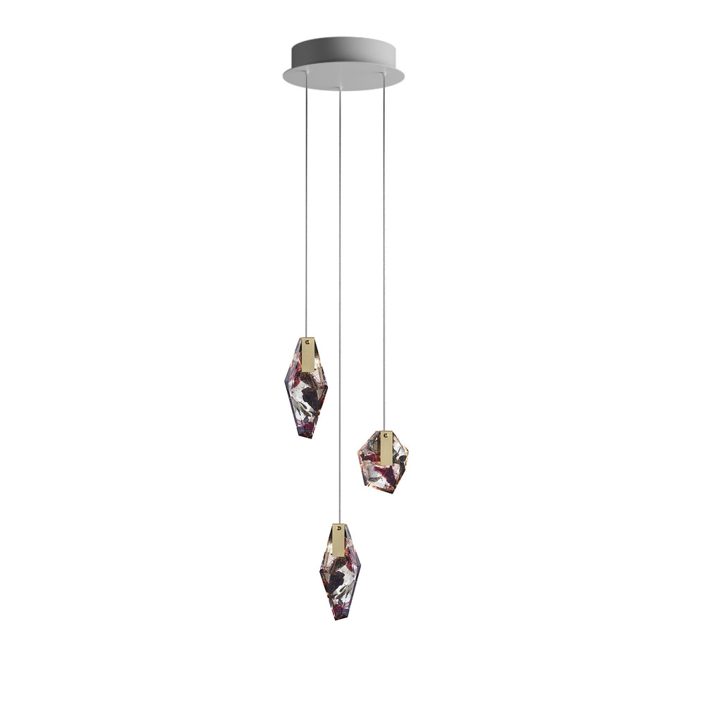 Fragments Round LED Chandelier