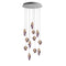 Fragments Round LED Chandelier  option 12 Lights
