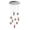 Fragments Round LED Chandelier  option 9 Lights