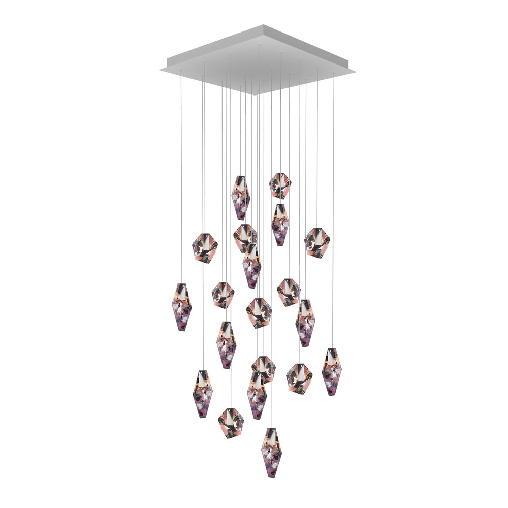 Fragments Square LED Chandelier