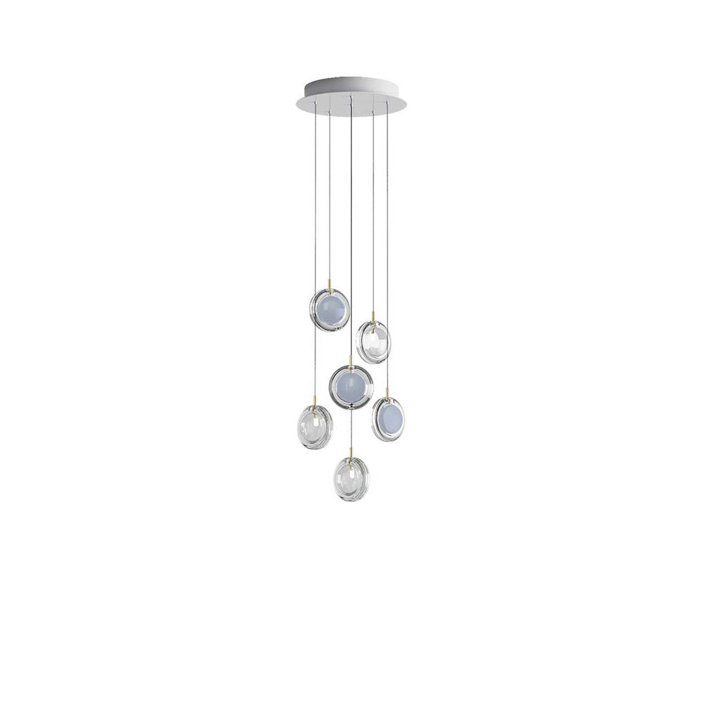 Lens Round LED Chandelier