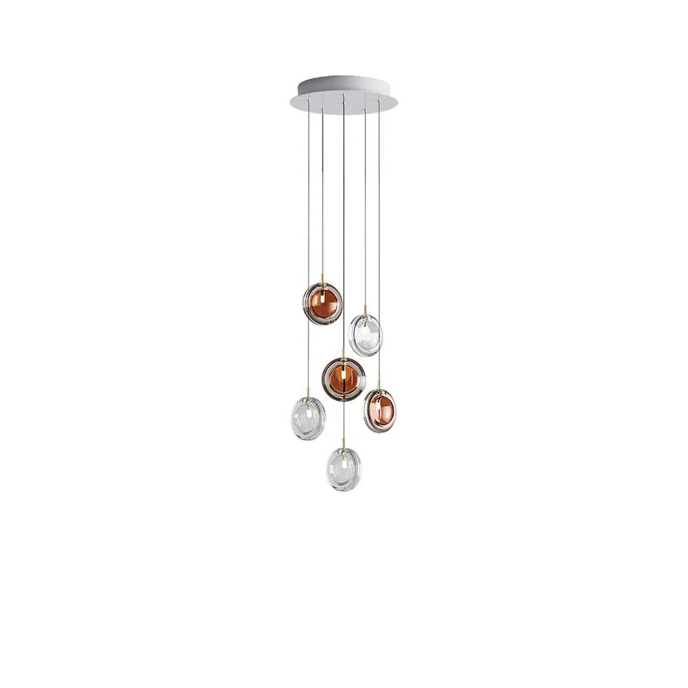 Lens Round LED Chandelier