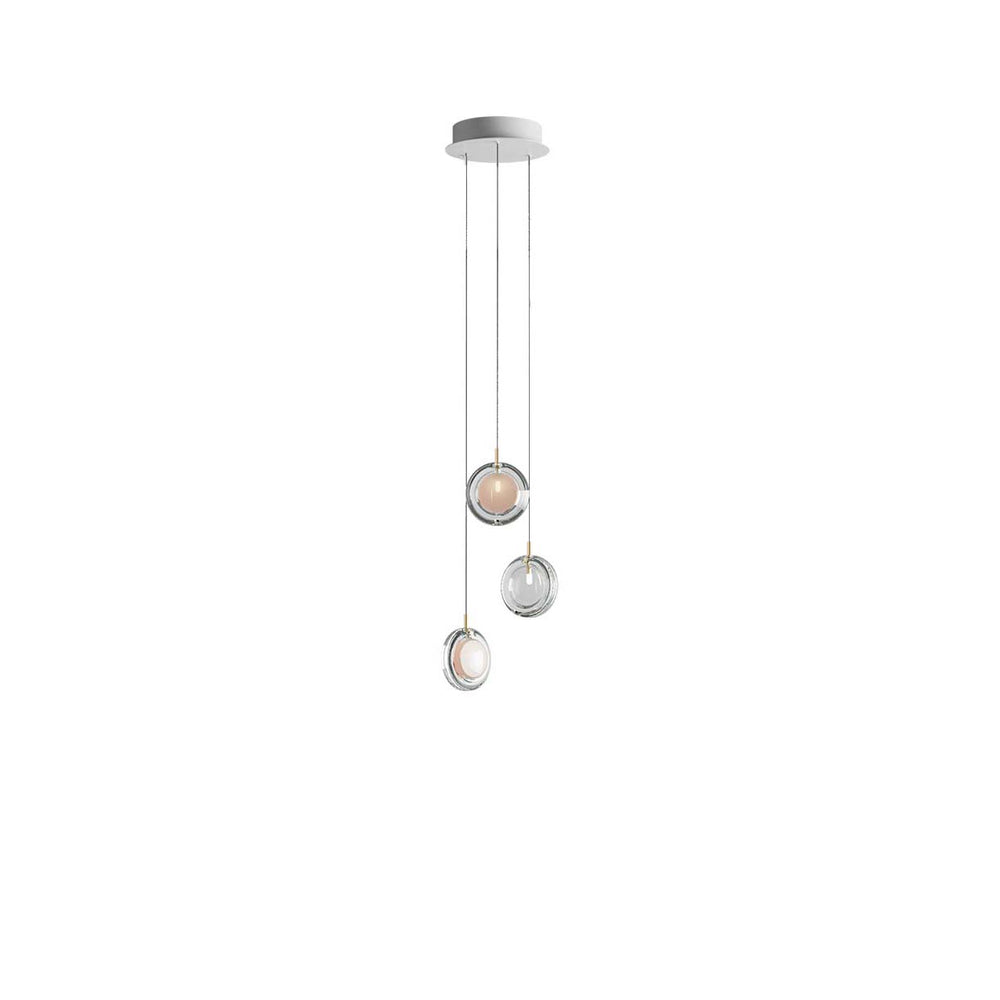 Lens Round LED Chandelier