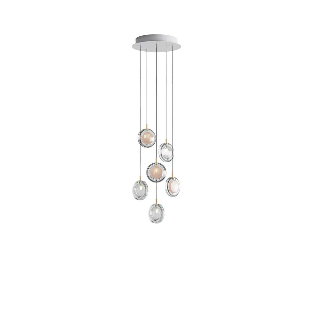 Lens Round LED Chandelier