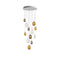 Metamorphosis Round LED Chandelier  option 12 Lights