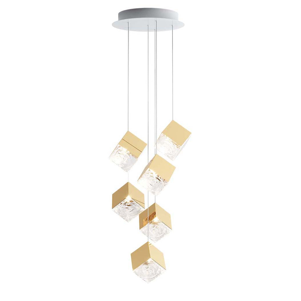 Pyrite Round LED Chandelier