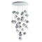Pyrite Round LED Chandelier  option 26 Lights