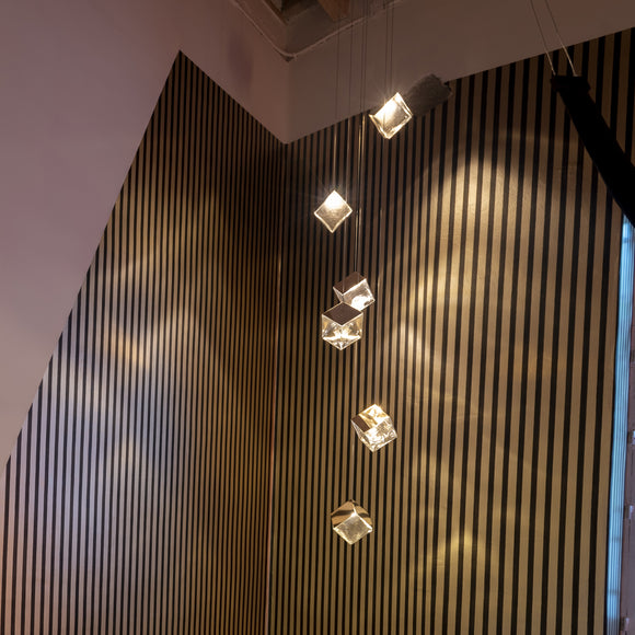 Pyrite Round LED Chandelier