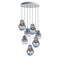 Soap LED Chandelier  option 7 Lights