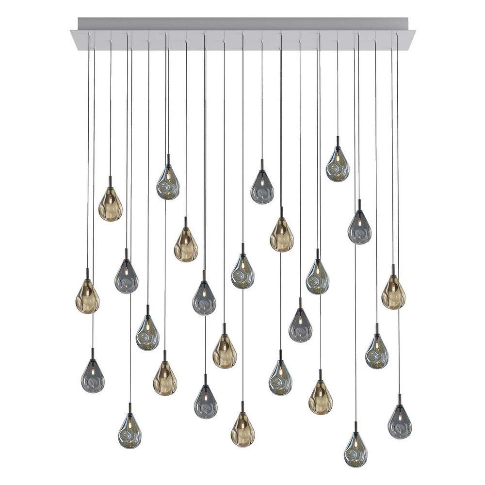 Soap Mini Rectangle LED Chandelier