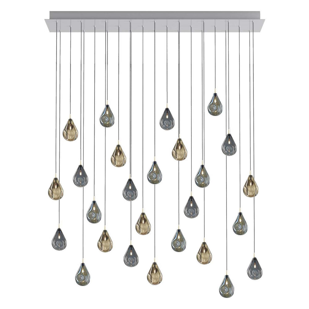 Soap Mini Rectangle LED Chandelier