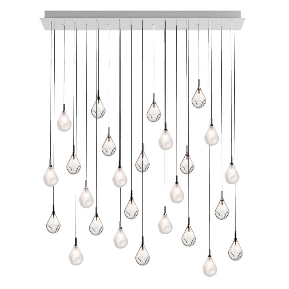 Soap Mini Rectangle LED Chandelier