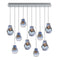 Soap Rectangle LED Chandelier  option Blue