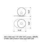 Umbra LED Table Lamp