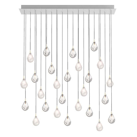 Soap Mini Rectangle LED Chandelier