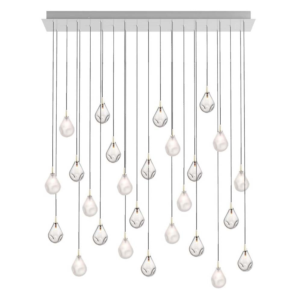 Soap Mini Rectangle LED Chandelier