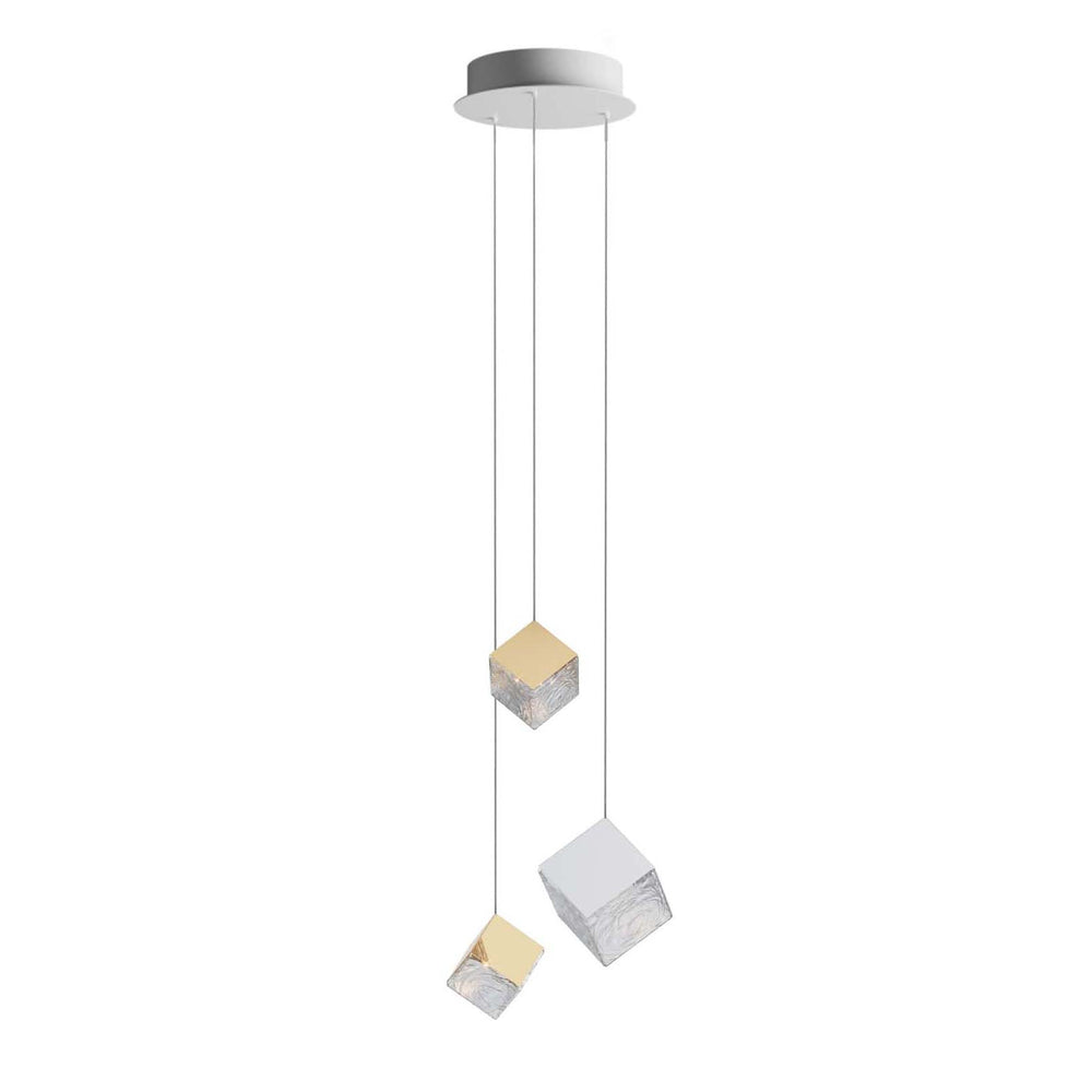Pyrite Round LED Chandelier