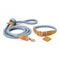 Ray Collar and Leash Set  option Pacific Blue