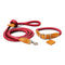 Ray Collar and Leash Set  option Valentine Red