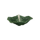 Cabbage Leaf Crooked Shallow Bowl