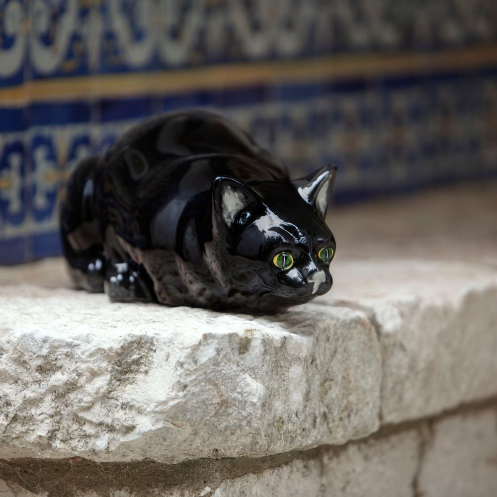 Cat Hunting Sculpture