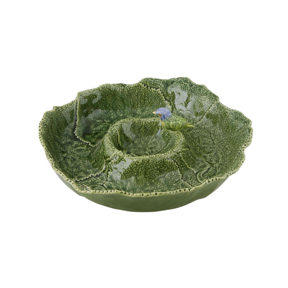 Cineraria Appetizers Plate with Bird