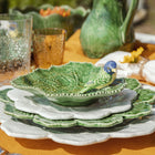 Cineraria Leaf Platter with Bird