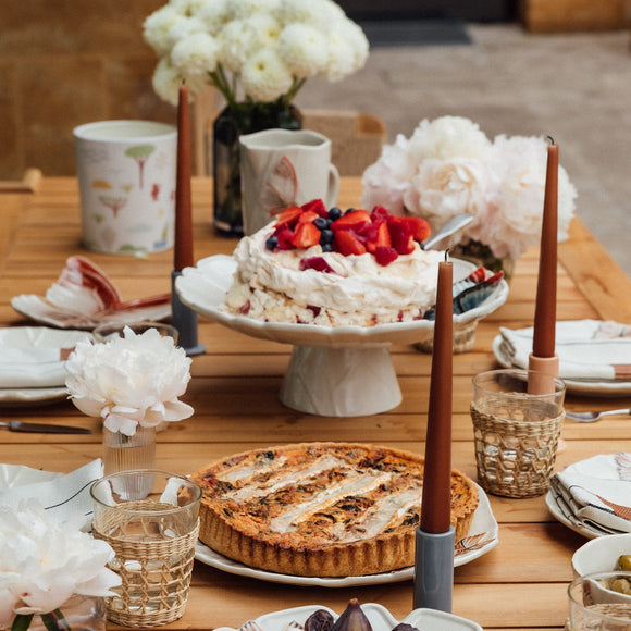 Cloudy Butterflies Cake Stand