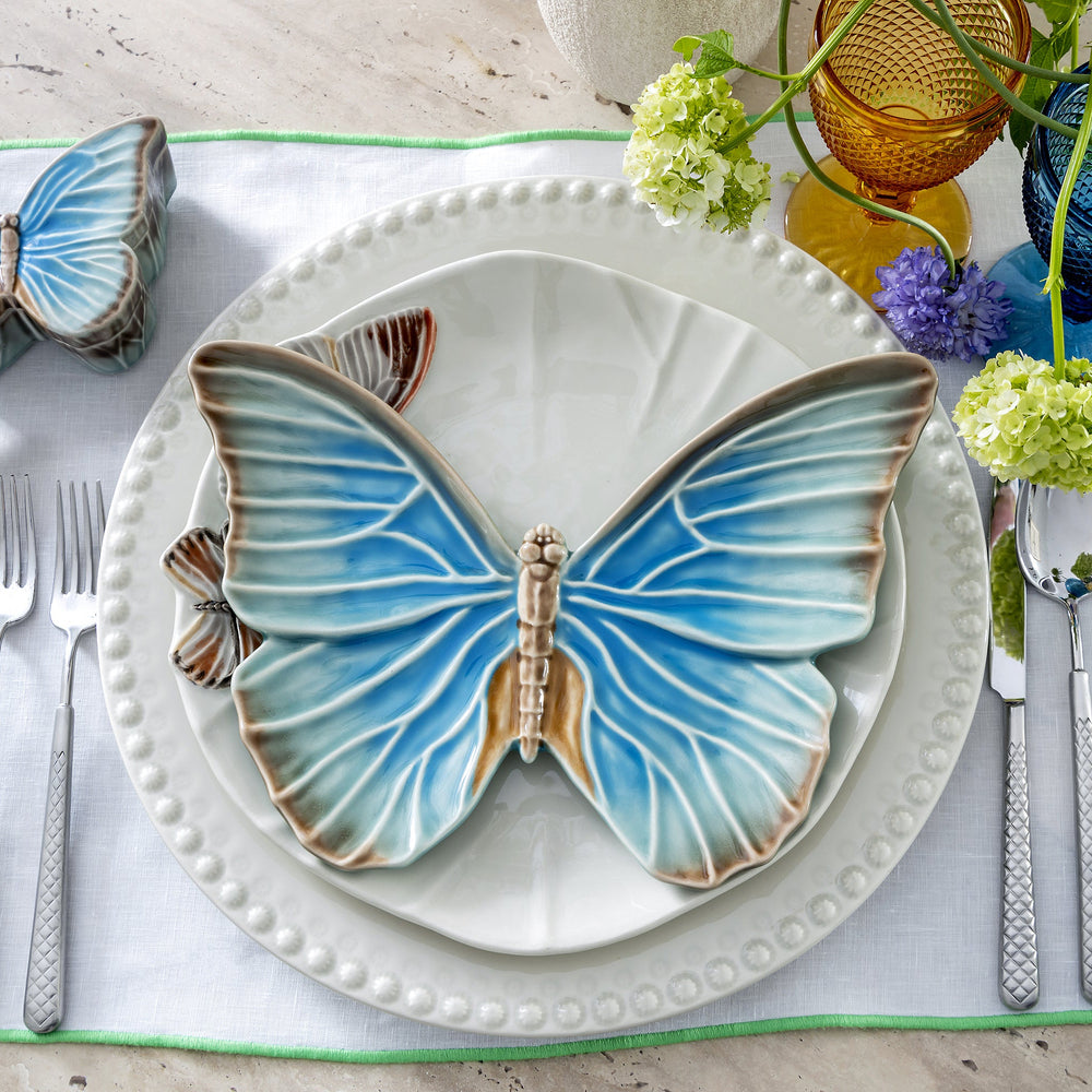 Cloudy Butterflies Dinner Plate
