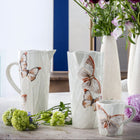 Cloudy Butterflies Pitcher