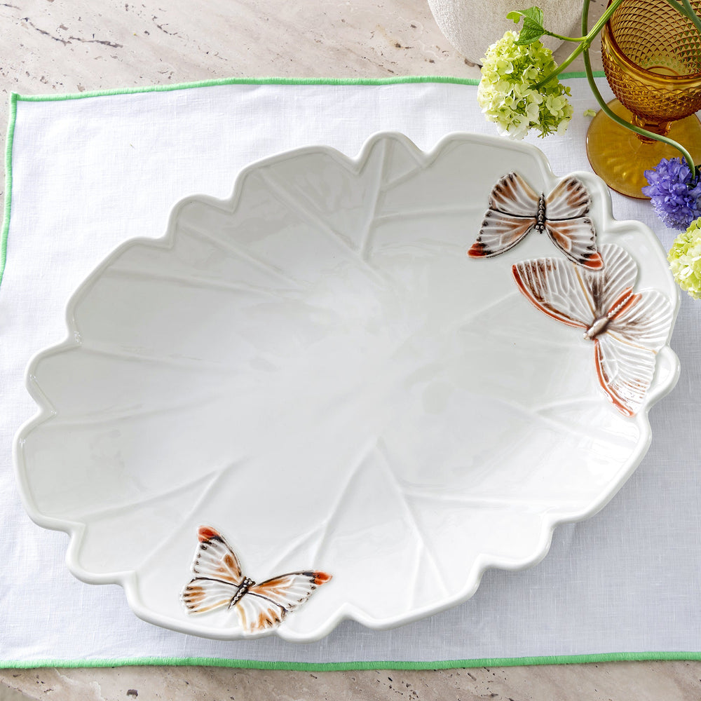 Cloudy Butterflies Platter