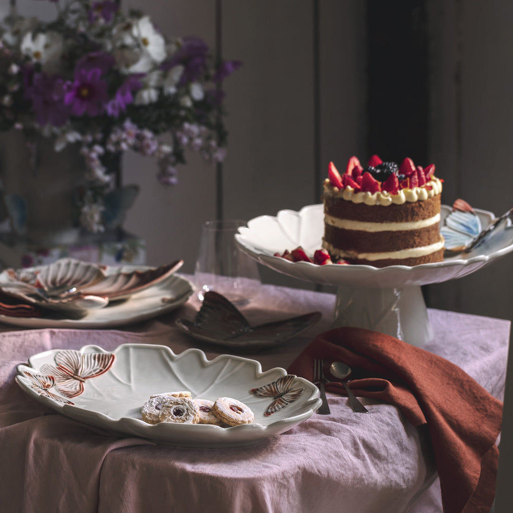 Cloudy Butterflies Platter