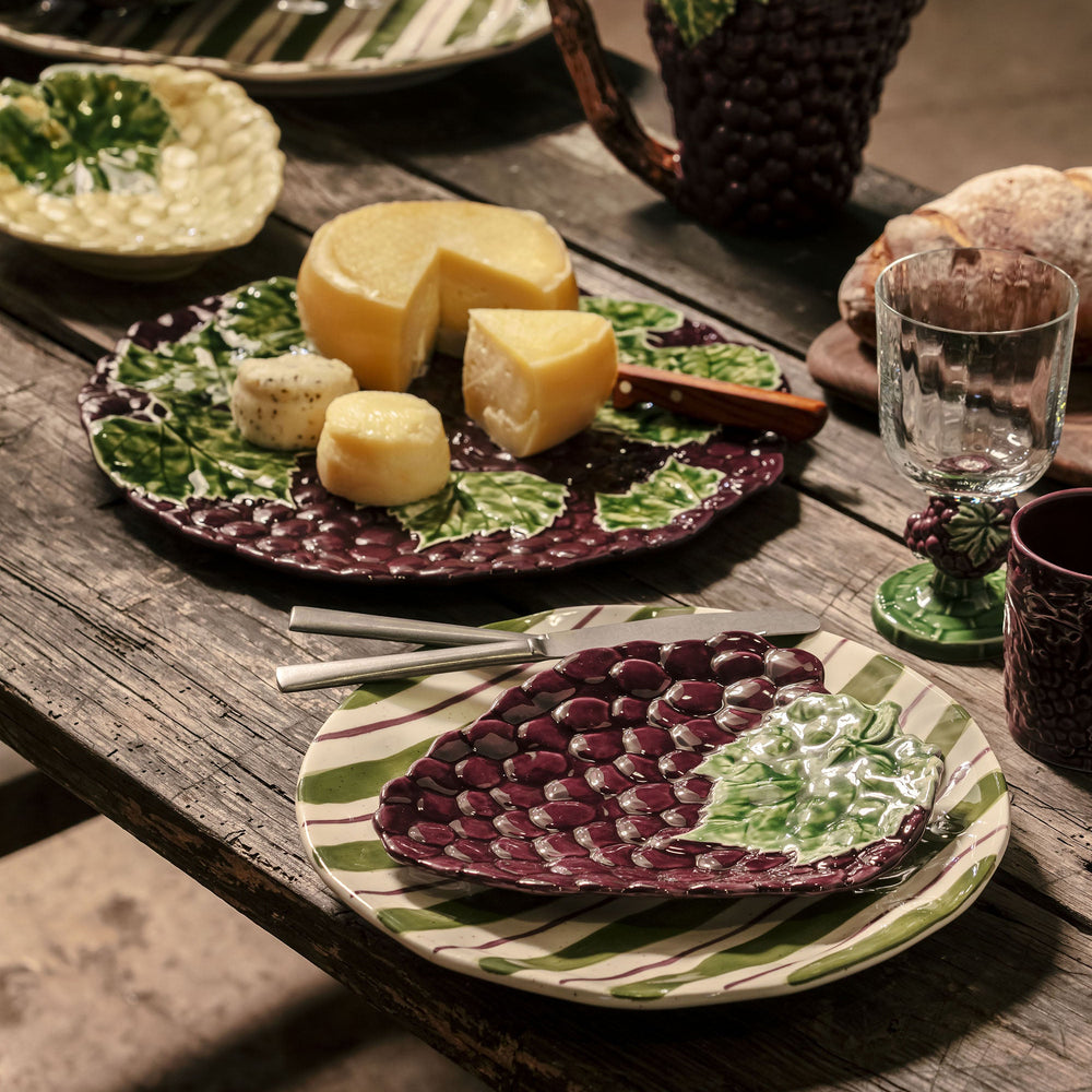 Grapes Dessert Plate (Set of 4)