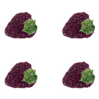 Grapes Dessert Plate (Set of 4)