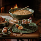 Holly Cake Plate