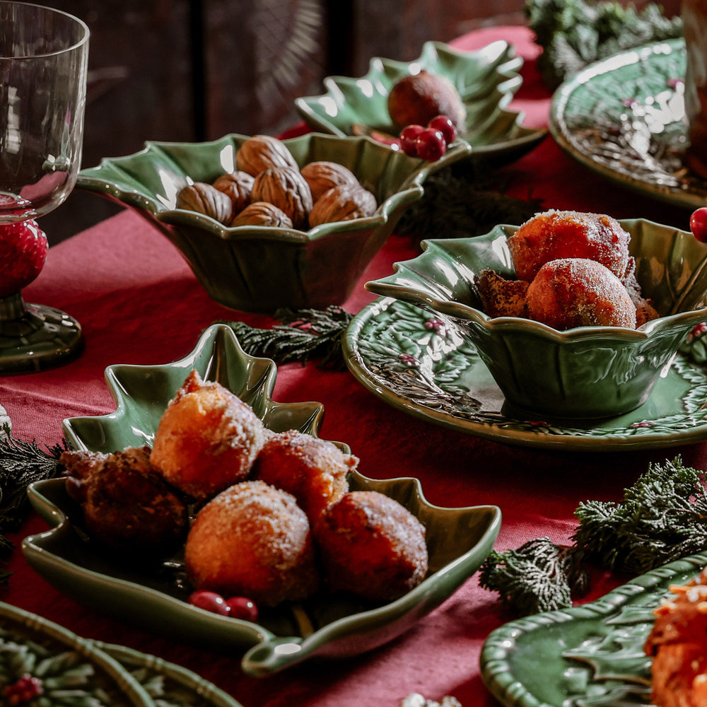 Holly Leaf Platter
