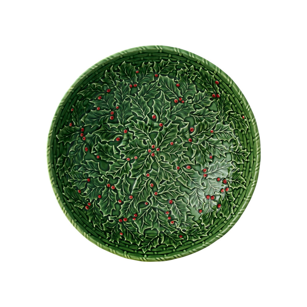 Holly Salad Bowl
