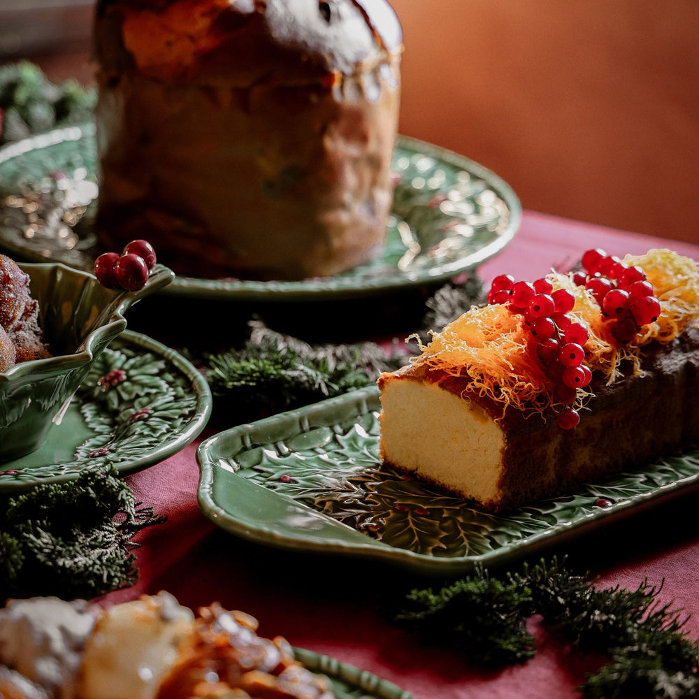 Holly Tart Tray