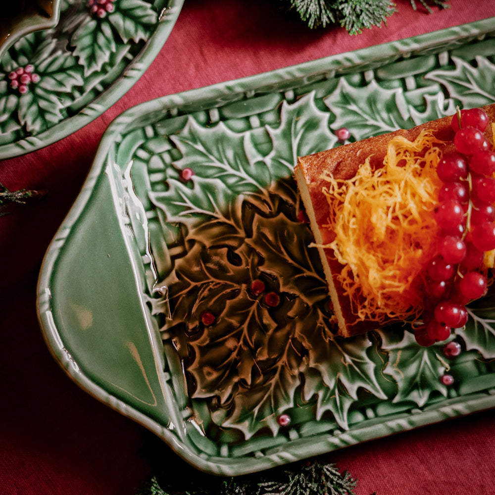 Holly Tart Tray