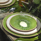 Tropical Fruits Kiwi Charger Plate
