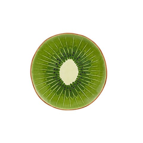 Tropical Fruits Kiwi Charger Plate
