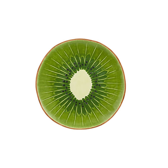 Tropical Fruits Kiwi Charger Plate