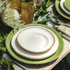 Tropical Fruits Coconut Dinner Plate
