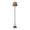 Atticus Outdoor LED Floor Lamp  option Graphite Brown / Brown
