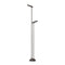 Birdie Double Outdoor LED Bollard Light  option Large Head / 140L Straight / 100L Straight